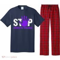Stop Domestic Violence Awareness Pajama Set thumb 0