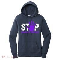 Stop Domestic Violence Awareness Women's Hoodie thumb 0