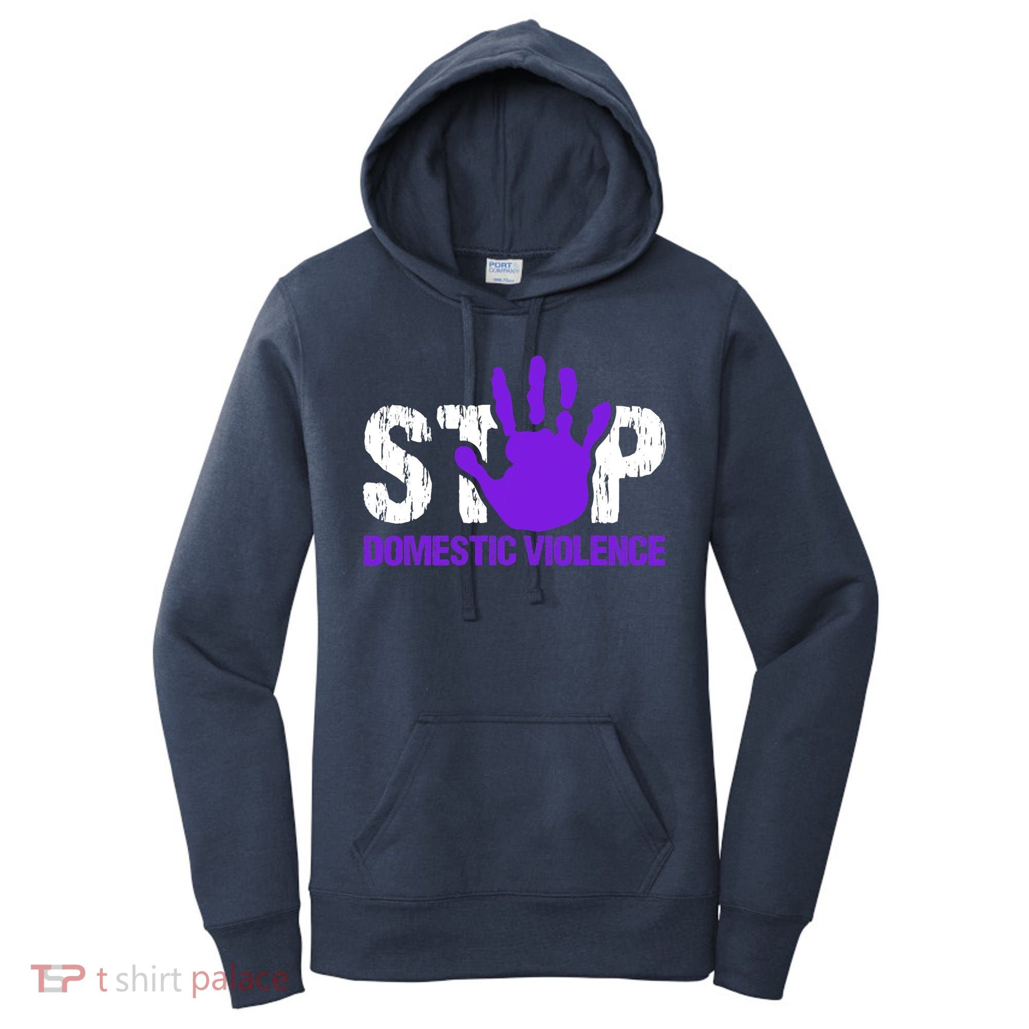 Stop Domestic Violence Awareness Women's Hoodie