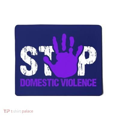 Stop Domestic Violence Awareness Mousepad