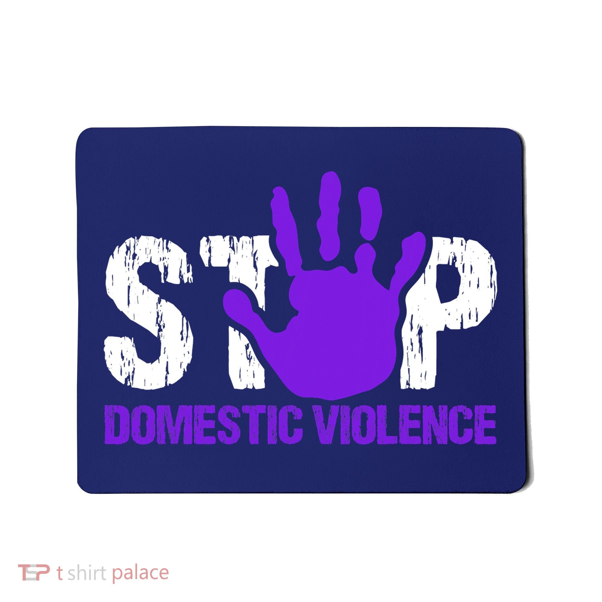 Stop Domestic Violence Awareness Mousepad