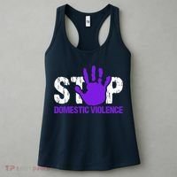 Stop Domestic Violence Awareness Women's Tank Top thumb 3