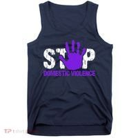 Stop Domestic Violence Awareness Tank Top thumb 0