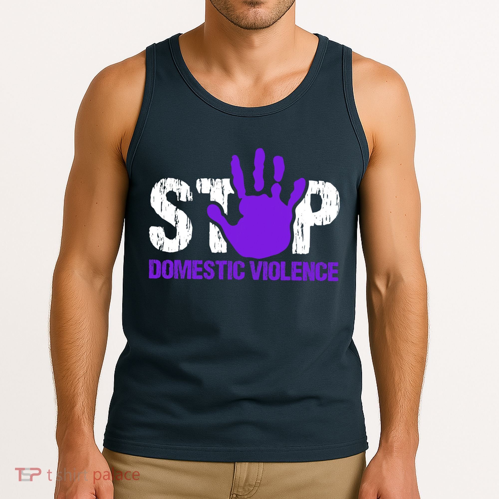 Stop Domestic Violence Awareness Tank Top