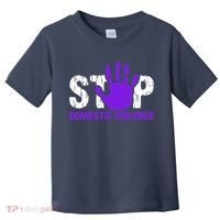 Stop Domestic Violence Awareness Toddler T-Shirt thumb 0