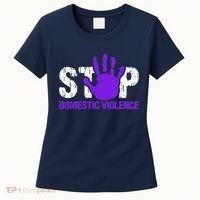 Stop Domestic Violence Awareness Women's T-Shirt thumb 0