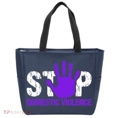 Stop Domestic Violence Awareness Tote Bag
