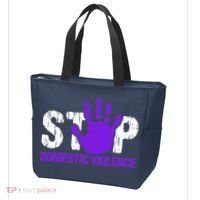 Stop Domestic Violence Awareness Tote Bag thumb 3