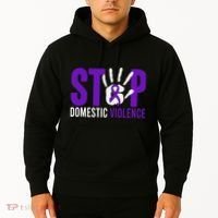 Stop Domestic Violence Awareness Domestic Violence Survivor Hoodie thumb 2