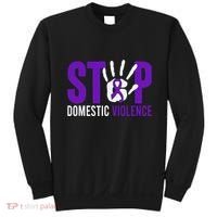 Stop Domestic Violence Awareness Domestic Violence Survivor Sweatshirt thumb 0