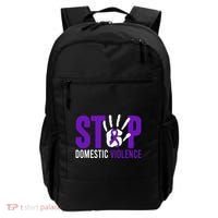 Stop Domestic Violence Awareness Domestic Violence Survivor Backpack thumb 0