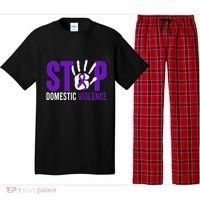 Stop Domestic Violence Awareness Domestic Violence Survivor Pajama Set thumb 0