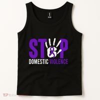 Stop Domestic Violence Awareness Domestic Violence Survivor Tank Top thumb 2