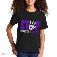 Stop Domestic Violence Awareness Domestic Violence Survivor Kids T-Shirt thumb 2