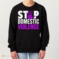 Stop Domestic Violence Domestic Violence Awareness Women's Sweatshirt thumb 0