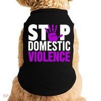 Stop Domestic Violence Domestic Violence Awareness Doggie Tank thumb 0