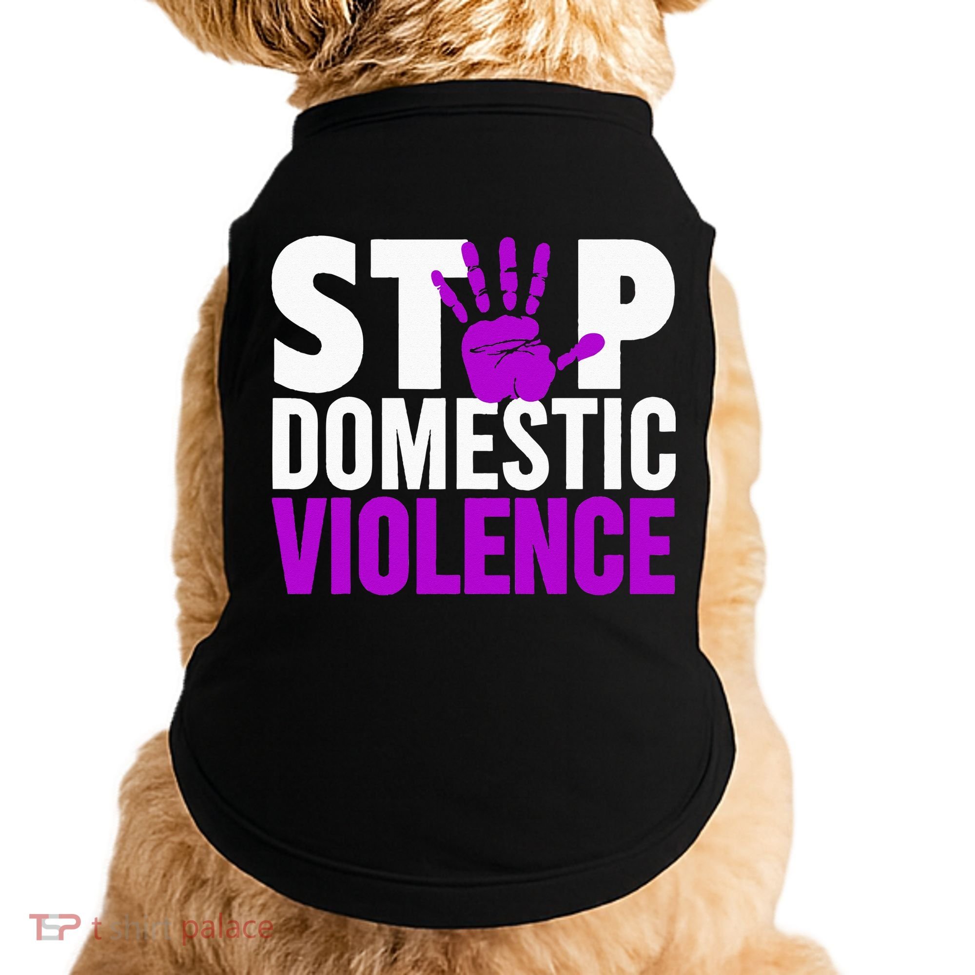 Stop Domestic Violence Domestic Violence Awareness Doggie Tank
