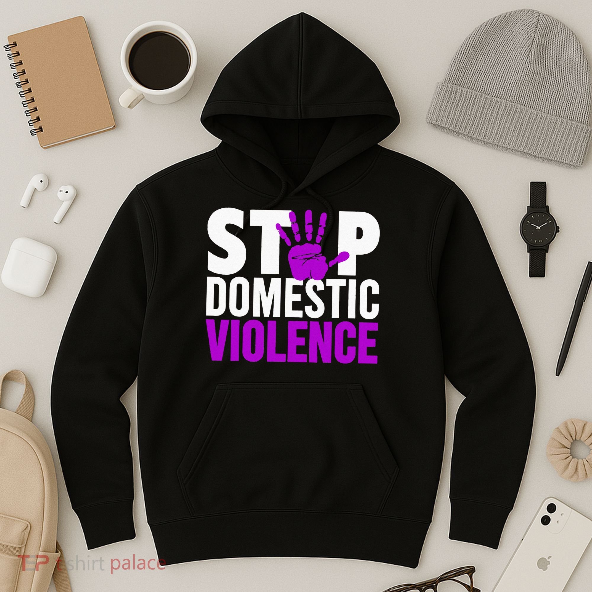 Stop Domestic Violence Domestic Violence Awareness Hoodie