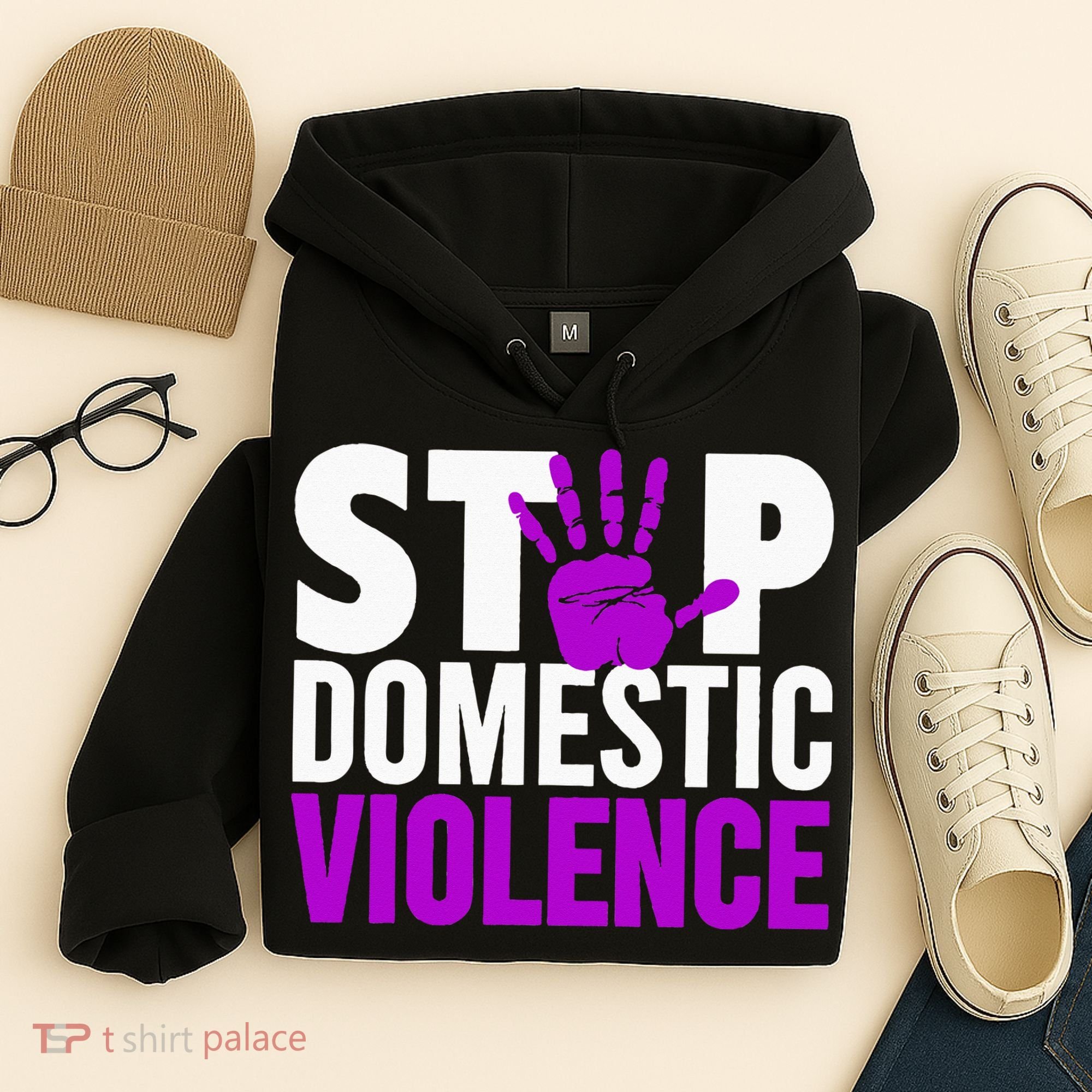 Stop Domestic Violence Domestic Violence Awareness Hoodie