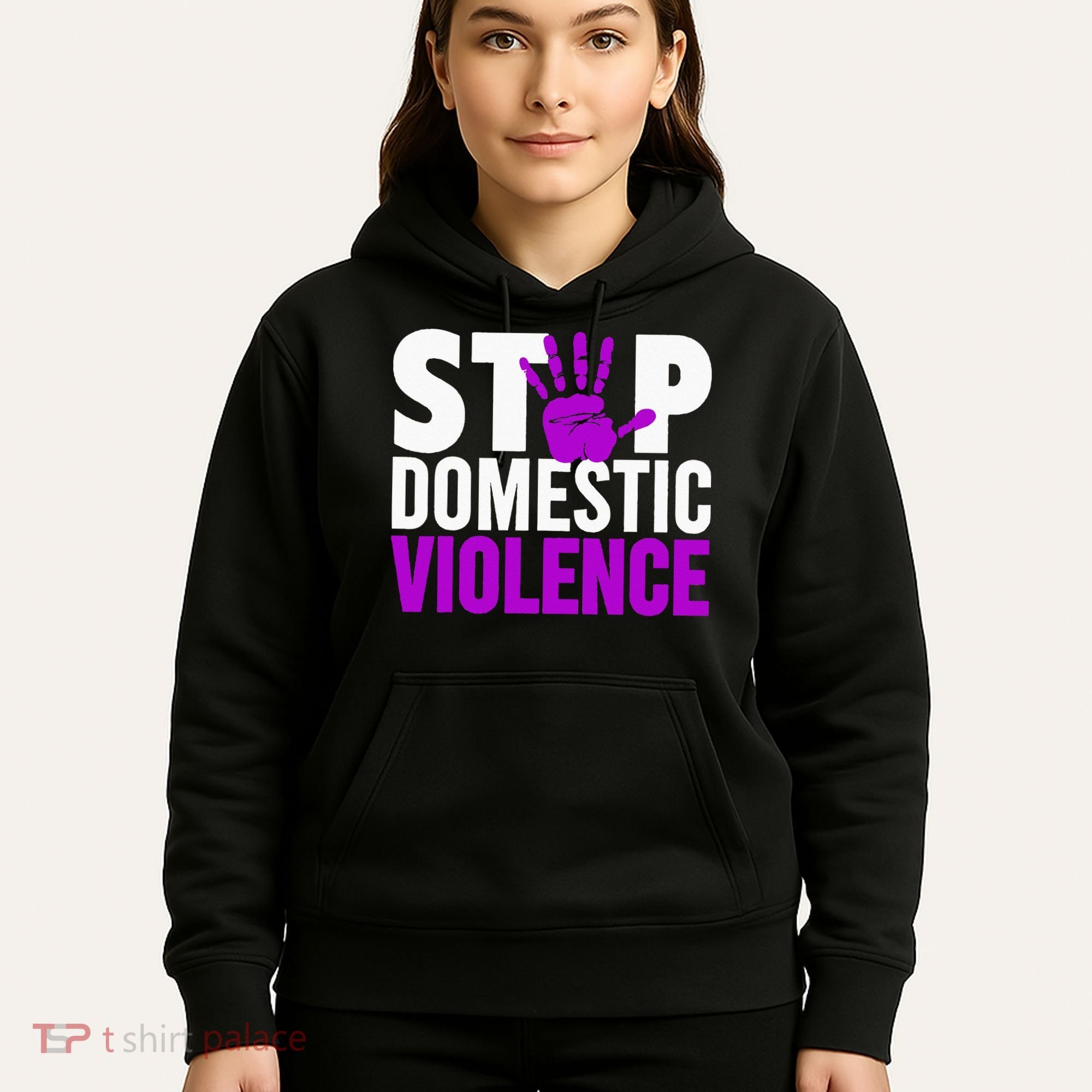 Stop Domestic Violence Domestic Violence Awareness Hoodie
