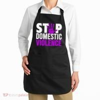 Stop Domestic Violence Domestic Violence Awareness Apron thumb 2