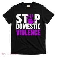 Stop Domestic Violence Domestic Violence Awareness T-Shirt thumb 0
