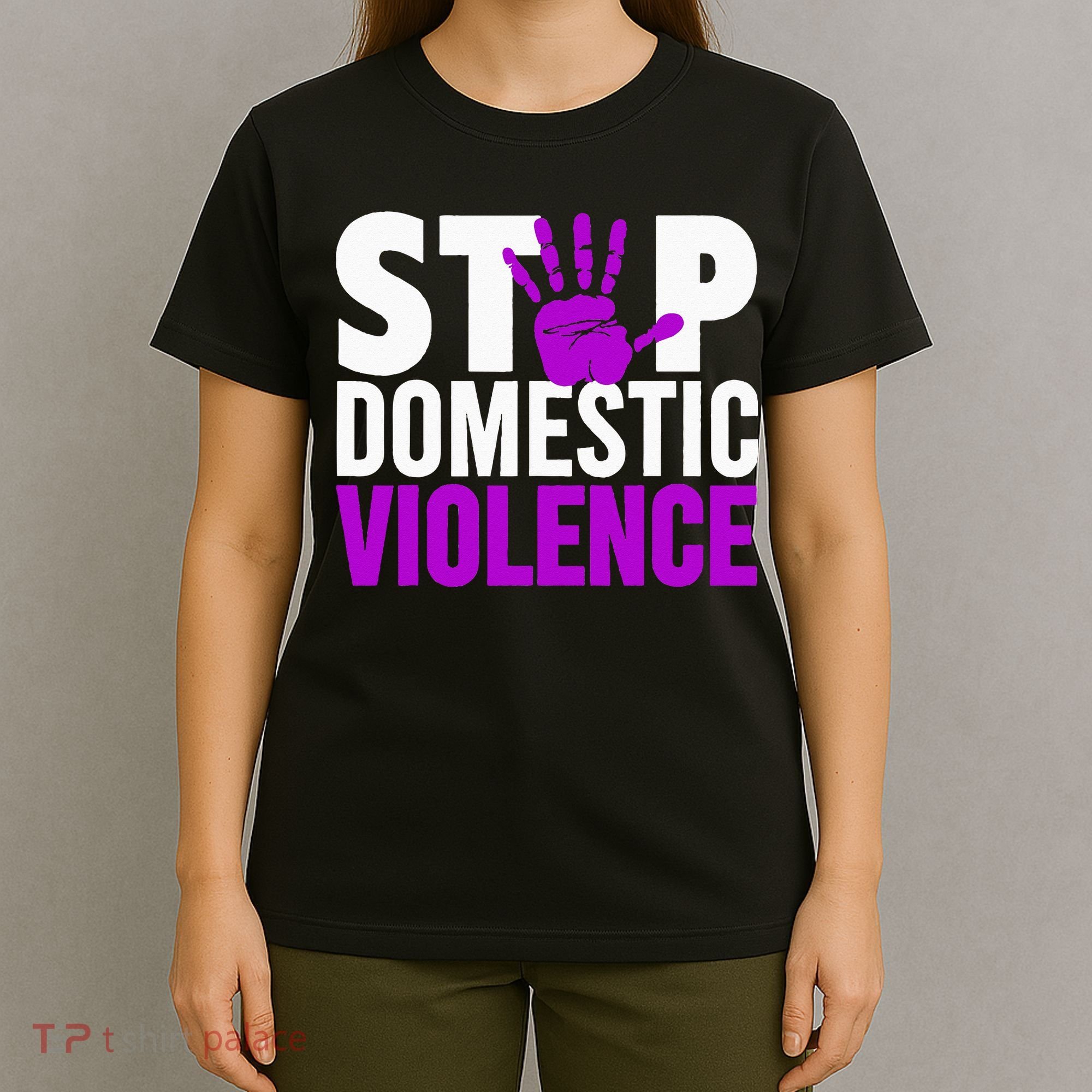 Stop Domestic Violence Domestic Violence Awareness T-Shirt