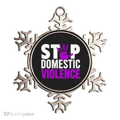 Stop Domestic Violence Domestic Violence Awareness Ornament