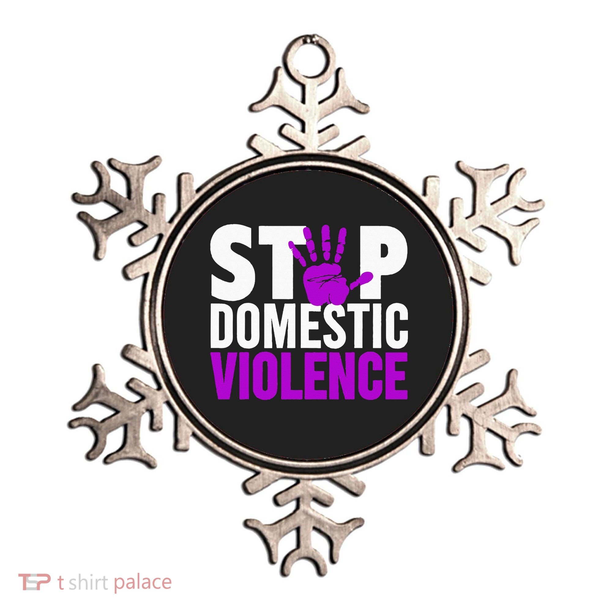 Stop Domestic Violence Domestic Violence Awareness Ornament