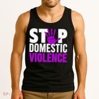Stop Domestic Violence Domestic Violence Awareness Tank Top thumb 3
