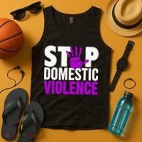 Stop Domestic Violence Domestic Violence Awareness Tank Top thumb 4