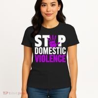 Stop Domestic Violence Domestic Violence Awareness Women's T-Shirt thumb 4