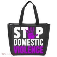 Stop Domestic Violence Domestic Violence Awareness Tote Bag thumb 0