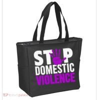 Stop Domestic Violence Domestic Violence Awareness Tote Bag thumb 2