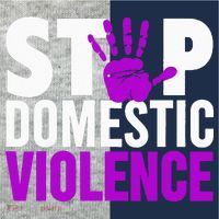 Stop Domestic Violence Domestic Violence Awareness Kids Colorblock Raglan Jersey thumb 2
