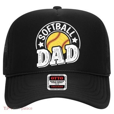 Softball Dad Vintage Softball Gift Hat