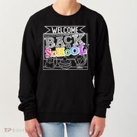 Sketchy Doodle Welcome Back To School Women's Sweatshirt thumb 0