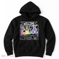 Sketchy Doodle Welcome Back To School Hoodie thumb 0