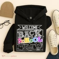 Sketchy Doodle Welcome Back To School Hoodie thumb 4