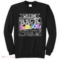 Sketchy Doodle Welcome Back To School Sweatshirt thumb 0