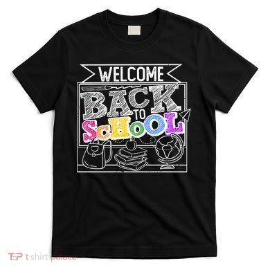 Sketchy Doodle Welcome Back To School T-Shirt