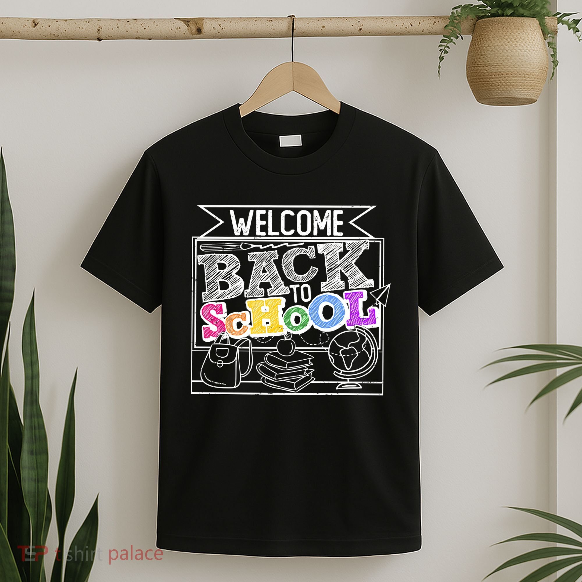 Sketchy Doodle Welcome Back To School T-Shirt