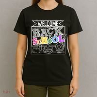 Sketchy Doodle Welcome Back To School T-Shirt thumb 4