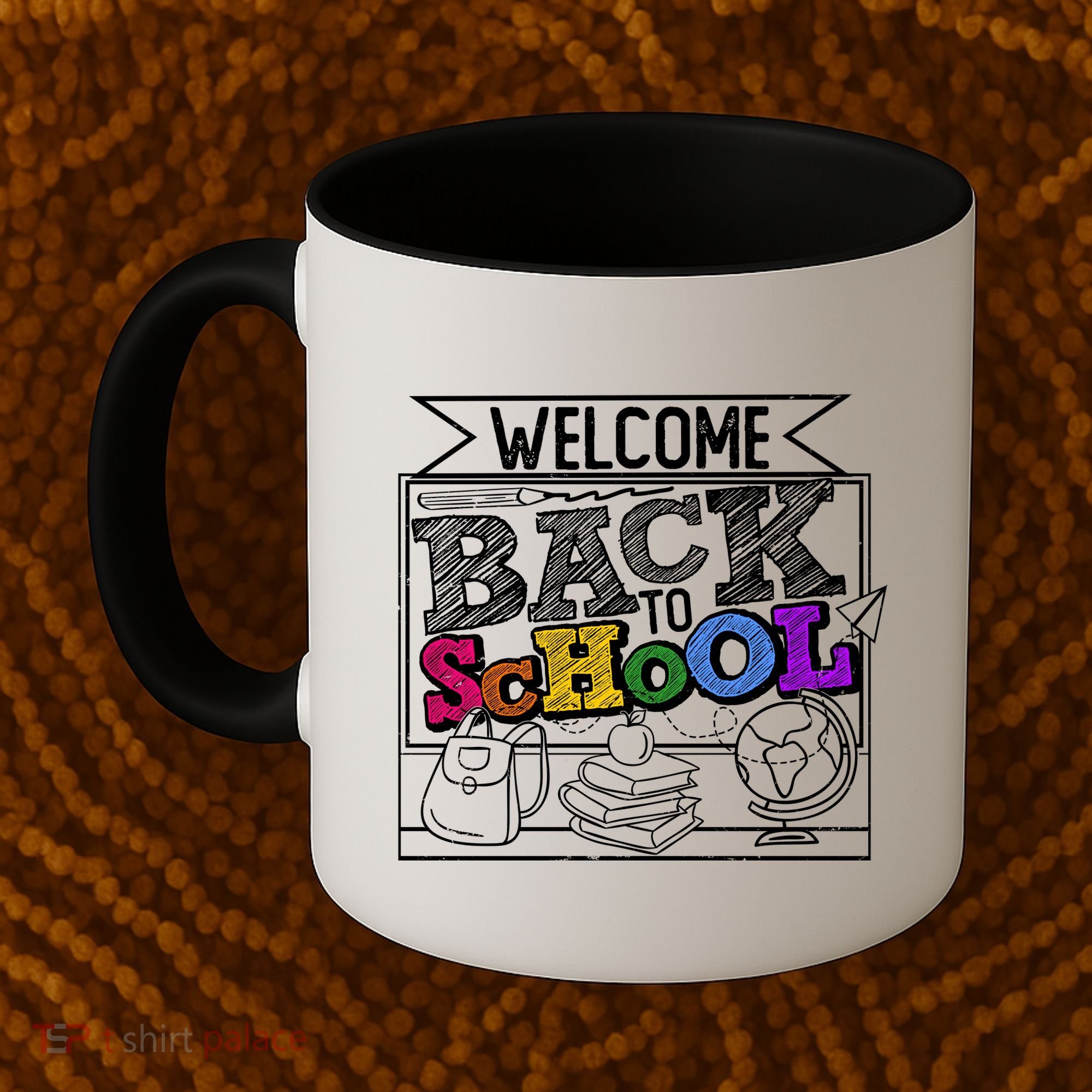 Sketchy Doodle Welcome Back To School Coffee Mug