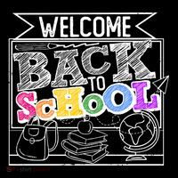 Sketchy Doodle Welcome Back To School Women's Hoodie thumb 2