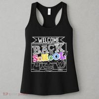 Sketchy Doodle Welcome Back To School Women's Tank Top thumb 3