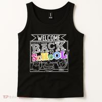 Sketchy Doodle Welcome Back To School Tank Top thumb 2