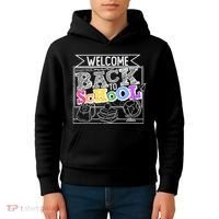 Sketchy Doodle Welcome Back To School Kids Hoodie thumb 4