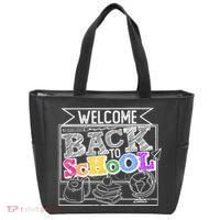 Sketchy Doodle Welcome Back To School Tote Bag thumb 0