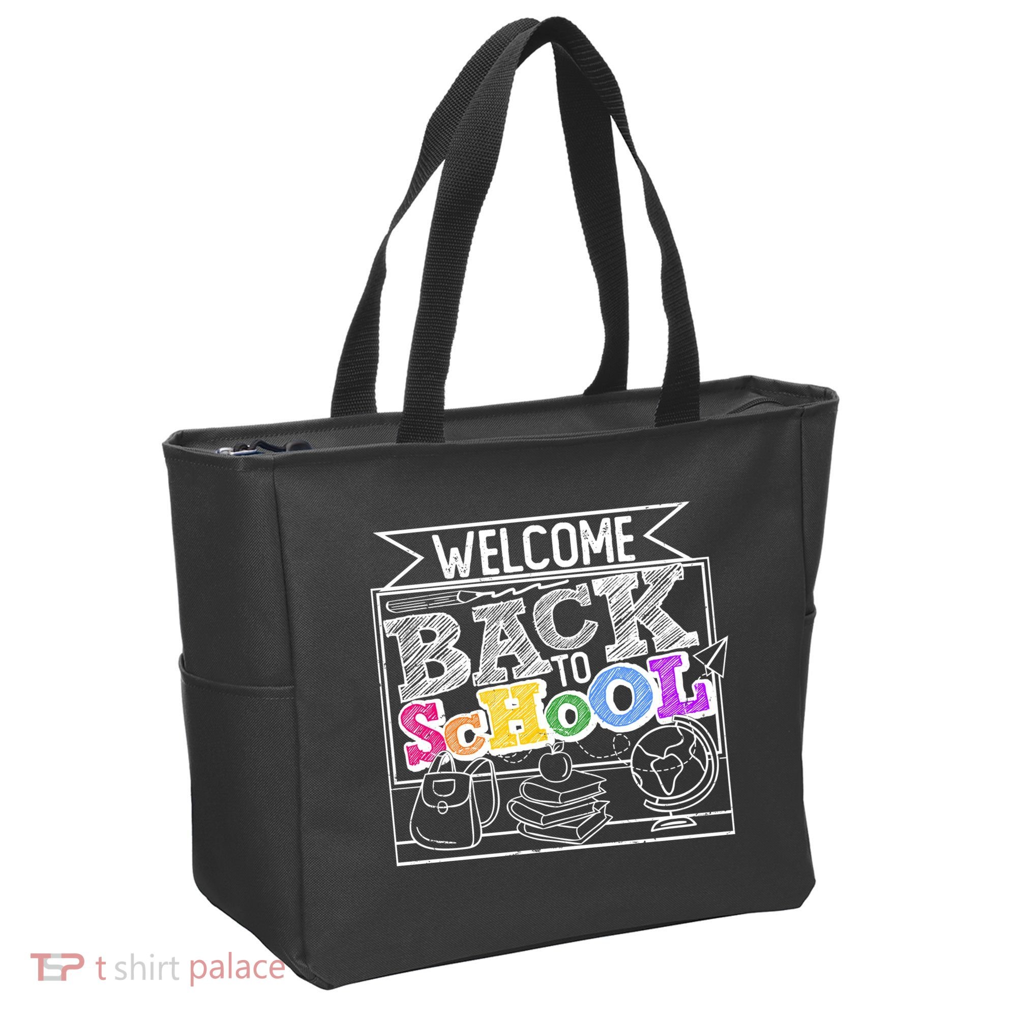 Sketchy Doodle Welcome Back To School Tote Bag